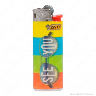 Bic Mini J25 Accendino Piccolo Fantasia See You - Box da 50 Accendini