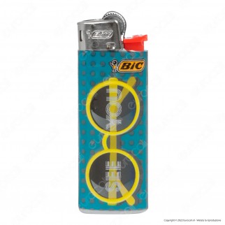 Bic Mini J25 Accendino Piccolo Fantasia See You - Box da 50 Accendini