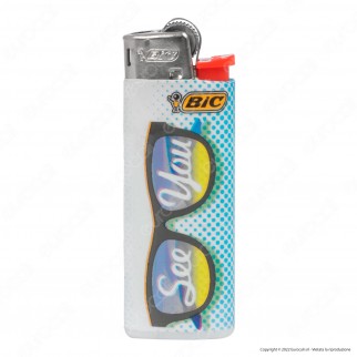 Bic Mini J25 Accendino Piccolo Fantasia See You - Serie da 5 Accendini