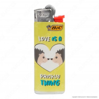 Bic Mini J25 Accendino Piccolo Fantasia Riccio - Box da 50 Accendini