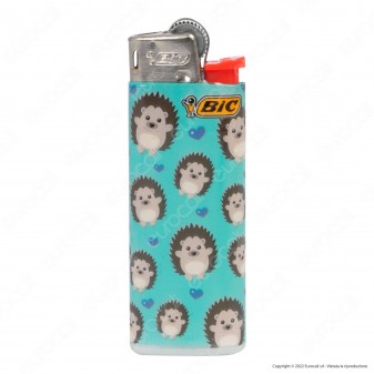 Bic Mini J25 Accendino Piccolo Fantasia Riccio - Box da 50 Accendini