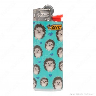 Bic Mini J25 Accendino Piccolo Fantasia Riccio - Box da 50 Accendini