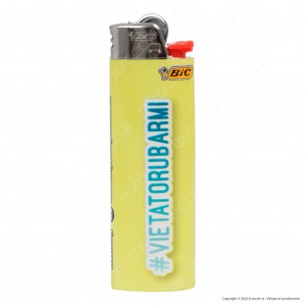 Bic Maxi J26 Accendino Grande Fantasia Hashtag - Serie da 5 Accendini