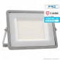 V-Tac Pro VT-106 Faro LED Floodlight 100W SMD Slim IP65 Chip Samsung Grigio - SKU 21770 / 21771 [TERMINATO]