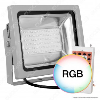 V-Tac VT-4732 RGB Multicolore Faretto LED 30W da Esterno con