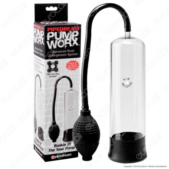 Pipedream Pump Worx Rookie - Sviluppatore per il Pene a Pompa Pipedream Pump Worx Rookie - Sviluppatore per il Pene a Pompa
