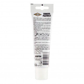 Bostik Rinnova Piastrelle Liquido Sbianca Fughe - Flacone da 125ml