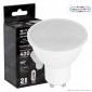 V-Tac Smart VT-2244 Lampadina LED GU10 5.5W Faretto Spotlight SMD 2in1 RGB+W Dimmerabile e Telecomando - SKU 212778 [TERMINATO]