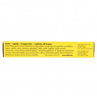 UHU Attaccatutto Colla Liquida Senza Solventi - Flacone da 20g