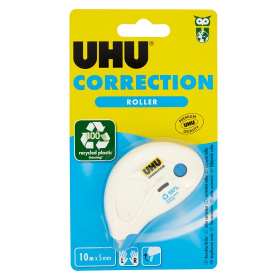 UHU Correction Roller Correttore a Nastro - Roller da 10 Metri UHU Correction Roller Correttore a Nastro - Roller da 10 Metri