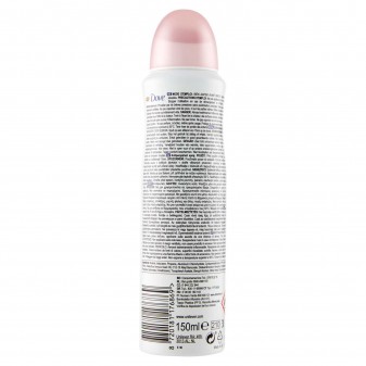 Dove Deodorante Spray Beauty Finish 48h Magnolia & Ninfea 0% Alcol