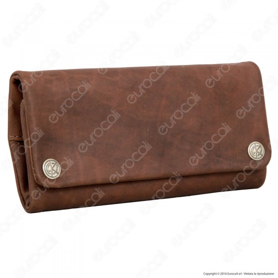 Original Kavatza Tobacco Pouch Havana TP17 Portatabacco in Vera Pelle Original Kavatza Tobacco Pouch Havana TP17 Portatabacco in Vera Pelle