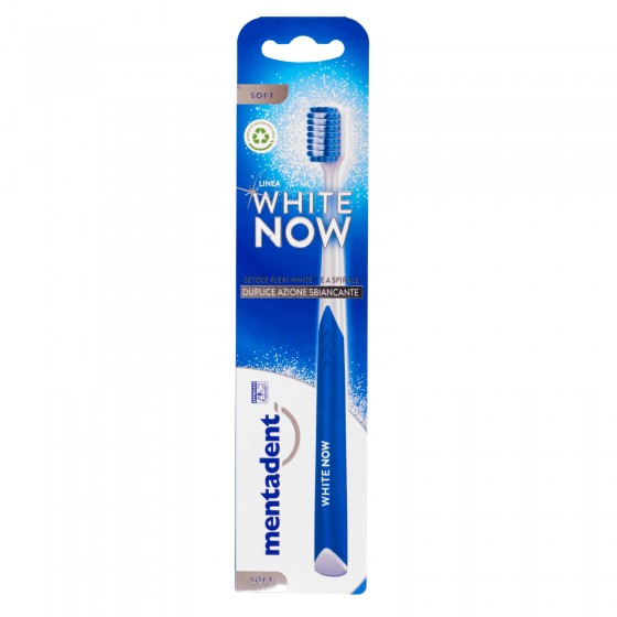 Mentadent Spazzolino White Now Soft con Setole Morbide Flexi-White Mentadent Spazzolino White Now Soft con Setole Morbide Flexi-White