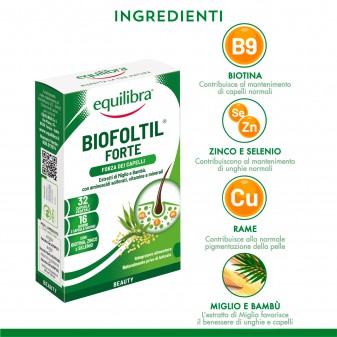 Equilibra Integratore Pelle e Bellezza Biofoltil Forte Unghie e
