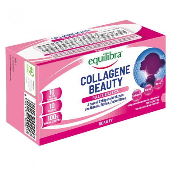 Equilibra Integratore Pelle e Bellezza Collagene Beauty - Confezione Equilibra Integratore Pelle e Bellezza Collagene Beauty - Confezione