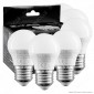 V-Tac VT-2256 Super Saver Pack 6x Lampadina LED E27 4.5W Bulb G45 MiniGlobo SMD - SKU 212730