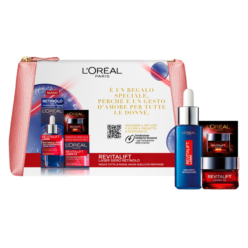 L'Oréal Paris Pochette Revitalift Laser Siero al Retinolo Puro e L'Oréal Paris Pochette Revitalift Laser Siero al Retinolo Puro e