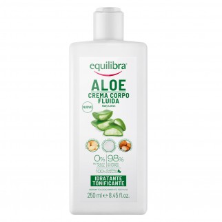 Equilibra Aloe Crema Corpo Fluida Idratante e Tonificante con Ginseng
