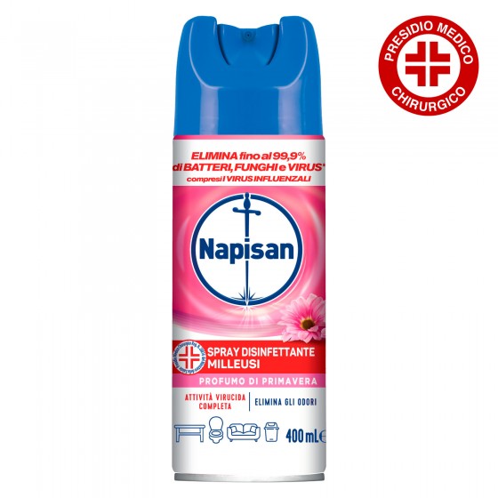 Napisan Disinfettante Spray Milleusi Superfici al Profumo di Napisan Disinfettante Spray Milleusi Superfici al Profumo di