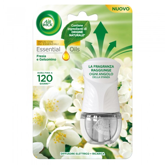 Air Wick Essential Oils Diffusore Elettrico con Ricarica Profumo Air Wick Essential Oils Diffusore Elettrico con Ricarica Profumo