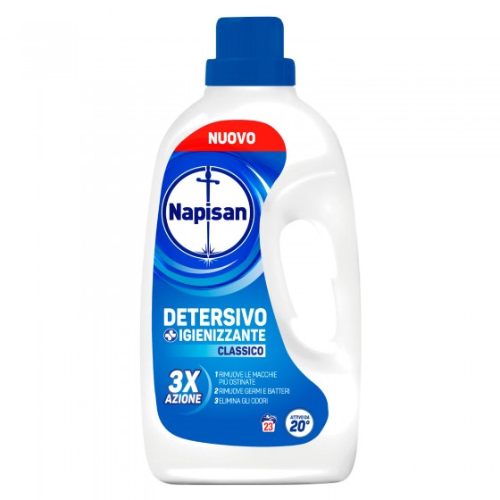 Napisan Detersivo Igienizzante Liquido Classico per Lavatrice Tripla Napisan Detersivo Igienizzante Liquido Classico per Lavatrice Tripla