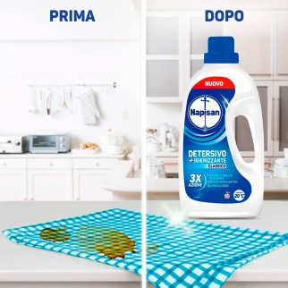 Napisan Detersivo Igienizzante Liquido Classico per Lavatrice Tripla