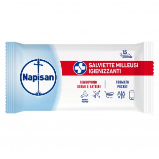 Napisan Salviette Igienizzanti Milleusi Classiche - Confezione da 15