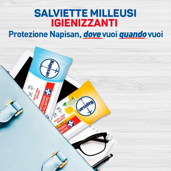 Napisan Salviette Igienizzanti Milleusi Classiche Pocket