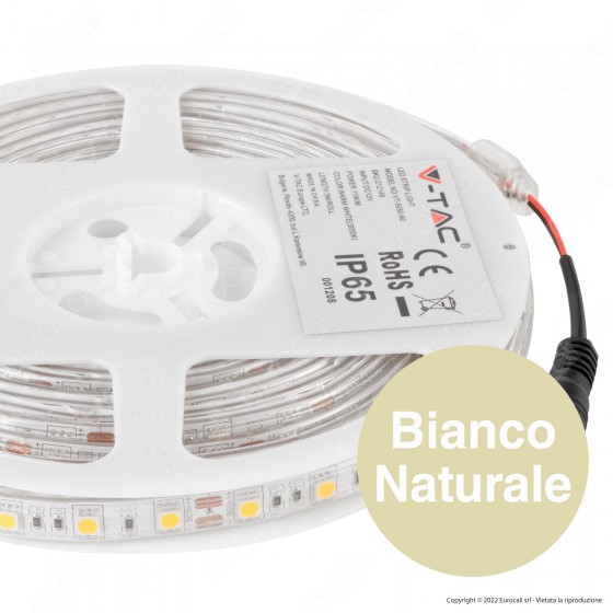 V-Tac VT-5050-60 Striscia LED Flessibile 55W SMD Monocolore 60 V-Tac VT-5050-60 Striscia LED Flessibile 55W SMD Monocolore 60
