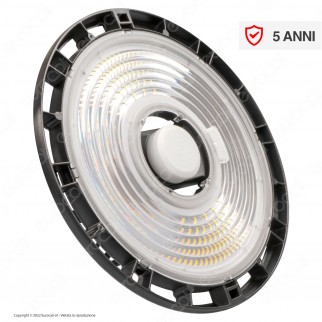 Ener-J Lampada Industriale LED UFO 200W SMD Premium High Bay IP65