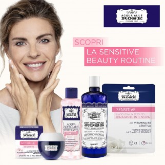 Acqua alle Rose Sensitive Maschera in Tessuto Idratante Intensiva per