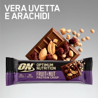 Optimum Nutrition Fruit e Nut Protein Crisp Barretta Frutta Secca -