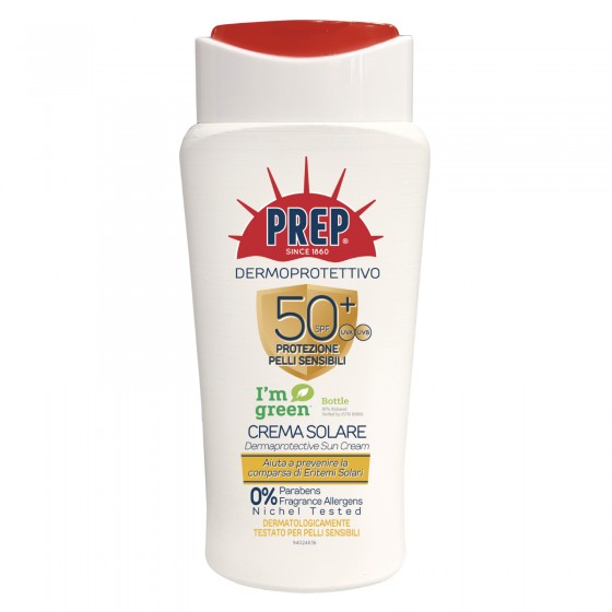Prep Crema Solare SPF 50+ Dermoprotettiva per Pelli Sensibili - Prep Crema Solare SPF 50+ Dermoprotettiva per Pelli Sensibili -