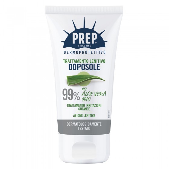 Prep Gel Trattamento Doposole Dermoprotettivo con 99% di Aloe Vera - Prep Gel Trattamento Doposole Dermoprotettivo con 99% di Aloe Vera -