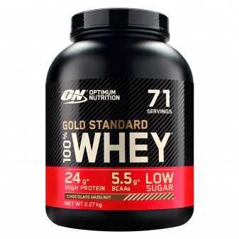 Optimum Nutrition Gold Standard 100% Whey Proteine Isolate in Polvere...