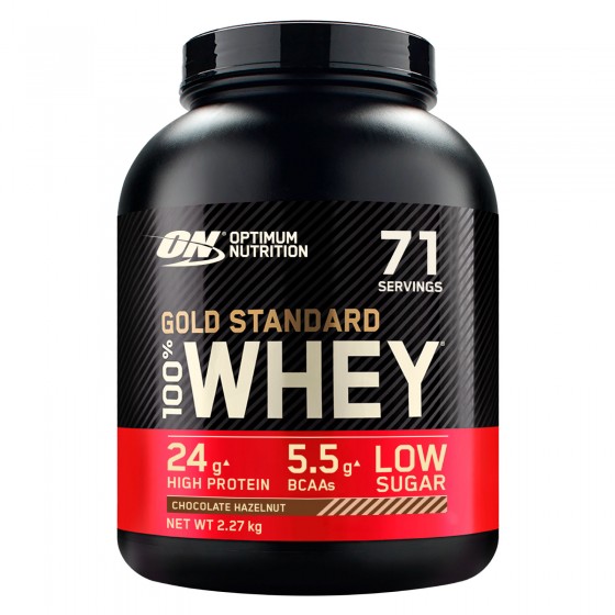 Optimum Nutrition Gold Standard 100% Whey Proteine Isolate in Polvere Optimum Nutrition Gold Standard 100% Whey Proteine Isolate in Polvere