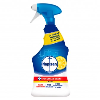 Napisan Spray Igienizzante Bagno Anticalcare al Limone - Flacone da 750ml