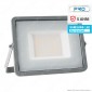 V-Tac Pro VT-50 Faro LED Floodlight 50W SMD Slim IP65 Chip Samsung Grigio - SKU 21464