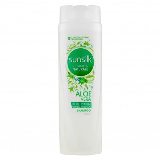 Sunsilk Ricarica Naturale Shampoo Aloe Vera per Tutti i Tipi di