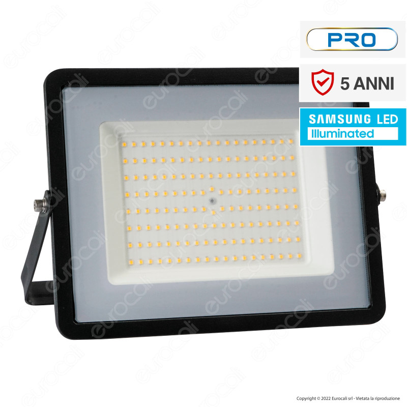 V-Tac Pro VT-100 Faro LED Floodlight 100W SMD Slim IP65 Chip