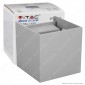 V-Tac VT-759 Lampada LED da Muro 5W Wall Light Grigia con Doppio LED SMD Applique IP65 - SKU 217080 / 217089