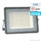 V-Tac Pro VT-100 Faro LED Floodlight 100W SMD Slim IP65 Chip Samsung Grigio - SKU 21473