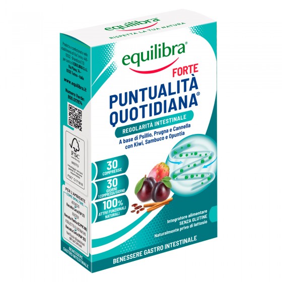 Equilibra Forte Puntualità Quotidiana Integratore per la Regolarità Equilibra Forte Puntualità Quotidiana Integratore per la Regolarità