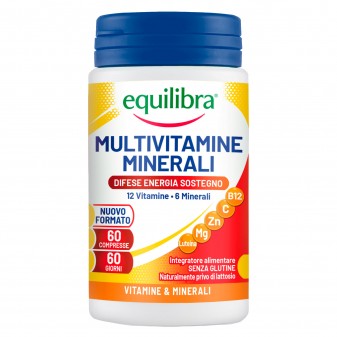 Equilibra Multivitamine Minerali Integratore per le Difese Energia e