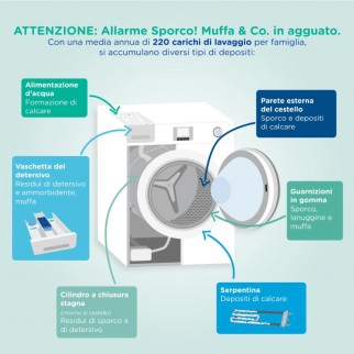 Dr. Beckmann Pulitore Lavatrice Igienizzante Elimina i Cattivi Odori