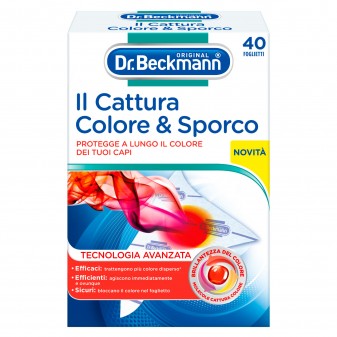 Dr. Beckmann Il Cattura Colore e Sporco per Bucato in Lavatrice - Confezione...