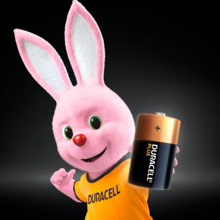Duracell Plus Pile LR14 Alcaline Mezza Torcia C Baby 1.5V Lunga