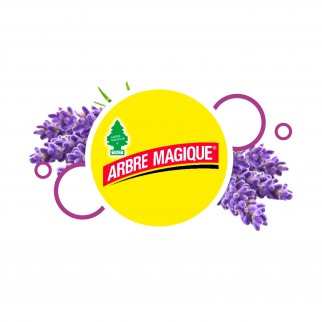 Arbre Magique Pop Profumatore Solido per Auto Fragranza Lavanda Lunga