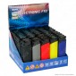 Atomic Electronic F10 Accendino Elettronico Soft Touch Tinta Unita - Box da 50 Accendini [TERMINATO]