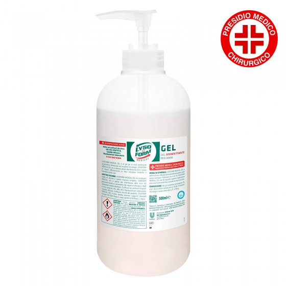 Lysoform Medical Gel Disinfettante Mani Idroalcolico Contro Virus e Lysoform Medical Gel Disinfettante Mani Idroalcolico Contro Virus e